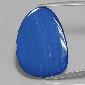 16.6ct Fancy Cabochon Blue Opal Doublet for sale thumb image of 16.6ct Fancy Cabochon Blue Opal Doublet (ID: 357911)
