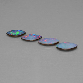4.1ct Marquise Cabochon Multicolor Opal Doublet for sale thumb image of 4.1ct Marquise Cabochon Multicolor Opal Doublet (ID: 446807)
