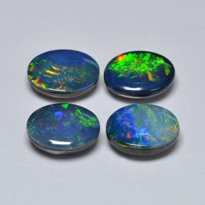 1ct Oval Cabochon Multicolor Opal Doublet Gem for sale 1ct Oval Cabochon Multicolor Opal Doublet Gem (ID: 503295)