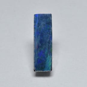 Multicolor Opal Doublet Gem - 1ct Baguette Cabochon (ID: 503474)