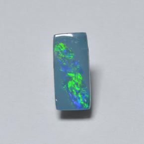 0.8ct Baguette Cabochon Multicolor Opal Doublet Gem for sale 0.8ct Baguette Cabochon Multicolor Opal Doublet Gem (ID: 503480)