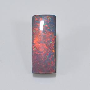 2.1ct Baguette Cabochon Multicolor Opal Doublet Gem for sale 2.1ct Baguette Cabochon Multicolor Opal Doublet Gem (ID: 503556)