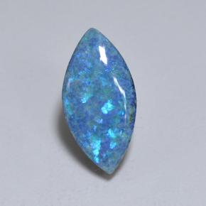1.2ct Marquise Cabochon Multicolor Opal Doublet Gem for sale 1.2ct Marquise Cabochon Multicolor Opal Doublet Gem (ID: 503565)