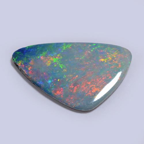 Multicolor Doblete de Ópalo Gema - 1.9ct Cabujón Elegante (ID: 511343)
