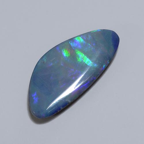Australian Doublet Opal Gemstone Natural Loose Cabochon Fancy Shape Good Quality