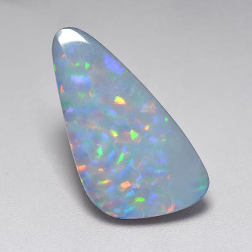 Multicolor Opal Doublet Gem - 3.1ct Fancy Cabochon (ID: 517259)