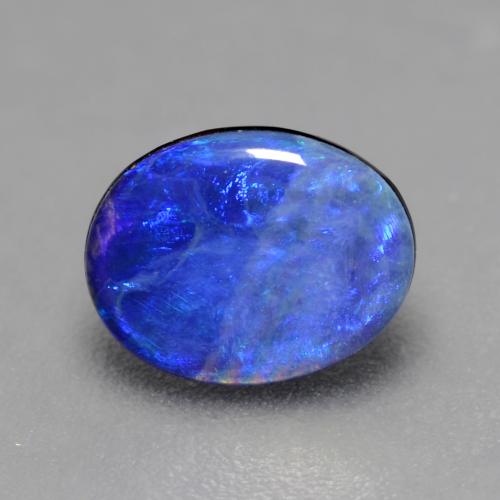 Multicolor Doblete de Ópalo Gema - 0.8ct Cabujón Óvalo (ID: 542805)