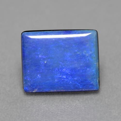 Multicolor Opal Doublet Gem - 0.9ct Baguette Cabochon (ID: 542814)