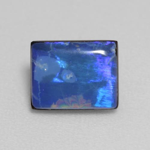 Multicolor Opal Doublet Gem - 0.8ct Baguette Cabochon (ID: 543011)