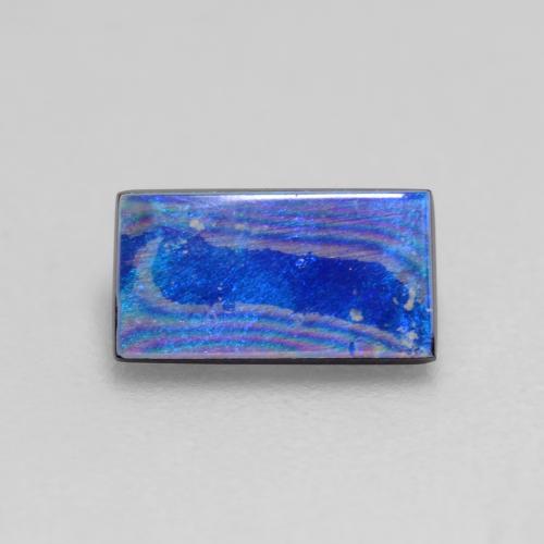 Multicolor Opal Doublet Gem - 0.4ct Baguette Cabochon (ID: 544429)