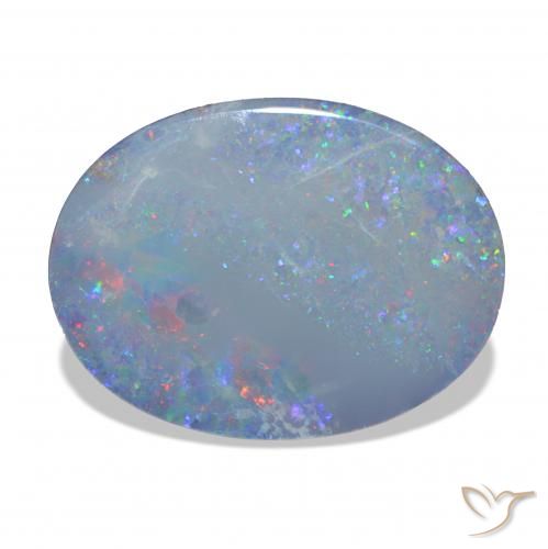 8.15ct Multicolor Opal Doublet, Oval, Opaque