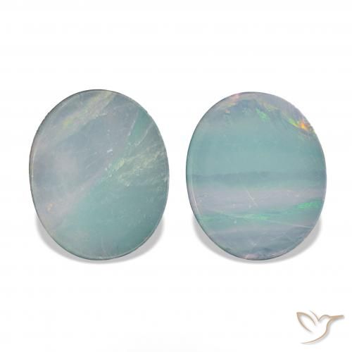 4.14ctw Multicolor Opal Doublet, Oval, Opaque