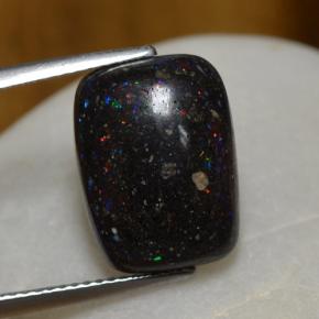 6.2ct Cushion Cabochon Multicolor Opal in Matrix for sale thumb image of 6.2ct Cushion Cabochon Multicolor Opal in Matrix (ID: 442001)