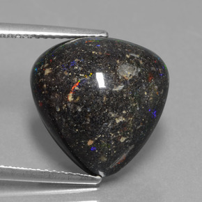 10.4ct Pear Cabochon Multicolor Opal in Matrix for sale thumb image of 10.4ct Pear Cabochon Multicolor Opal in Matrix (ID: 442128)