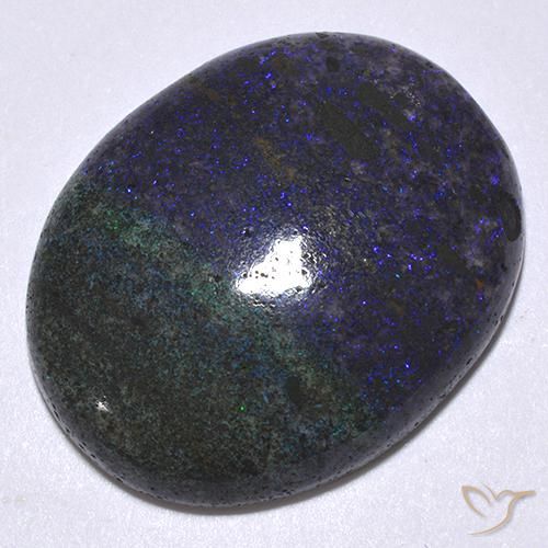 Opale en Matrice Multicolore oval cabochon Honduras, 26,2 x 21,4mm, poids de 24,43 ct, pierre gemme naturelle Non traité de pureté Opaque , 1 pièce Opale en Matrice, couleur Multicolore, dureté Mohs de 5.5 à 6.5, Photo A