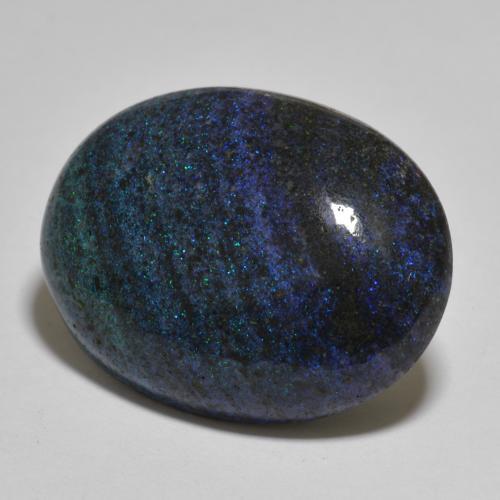 Ópalo en matriz Multicolor Ovalada de 25,7 x 19,6mm de Honduras, peso de 21.6 ct, piedra preciosa natural No tratado en Opaco Clarity, Ópalo en matriz Cabujón Óvalo de 1 pieza - Color: Multicolor, dureza Mohs de 5.5 - 6.5, Photo A