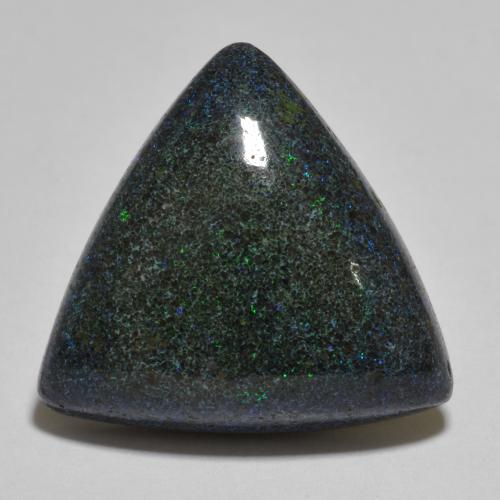 Multicolor Ópalo en matriz Gema - 14.4ct Trillón Cabujón (ID: 577858)