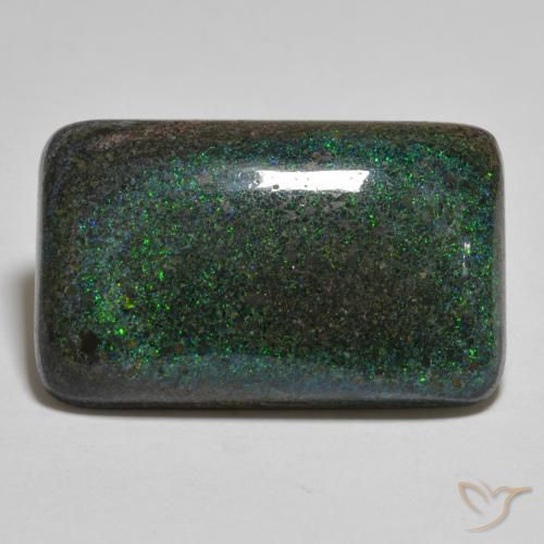 Opale Baguette de 24,33 ct dans Matrix, 27,2 x 16,9 mm du Honduras, Photo A