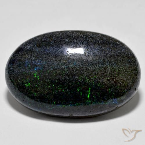 Opale ovale de 18,98 ct en matrice, 25,2 x 16,2 mm du Honduras, Photo A