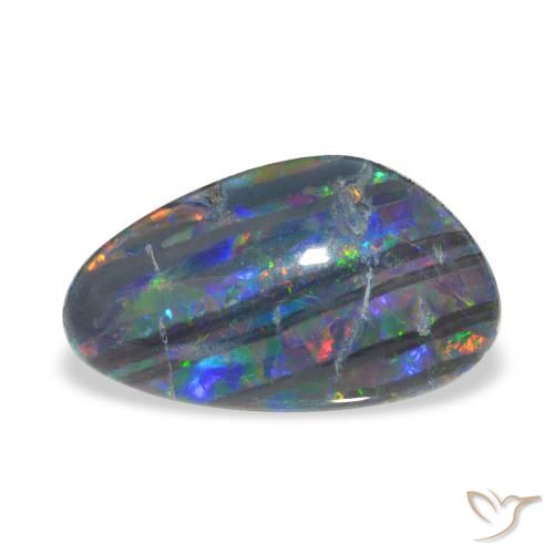 3.25ct Natural Multicolor Opal Triplet, Fancy, Opaque