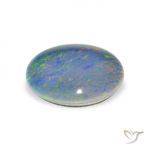 Opal Triplet Gemstone in 11 x 9 mm (calibrated) Size for Sale, Opal Triplet Stone in Multicolor Color