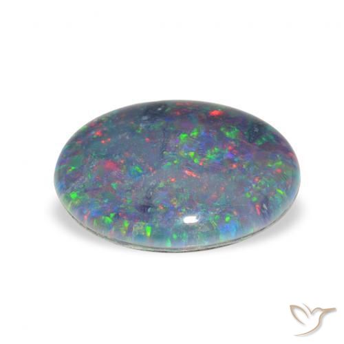 Opal Triplet Gemstone in 12 x 10 mm (calibrated) Size for Sale, Opal Triplet Stone in Multicolor Color