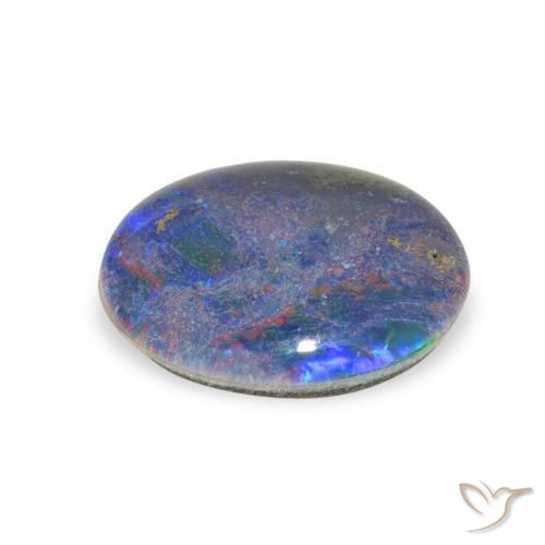 Opal Triplet Gemstone in 11.4 x 9.5 mm Size for Sale, Opal Triplet Stone in Multicolor Color