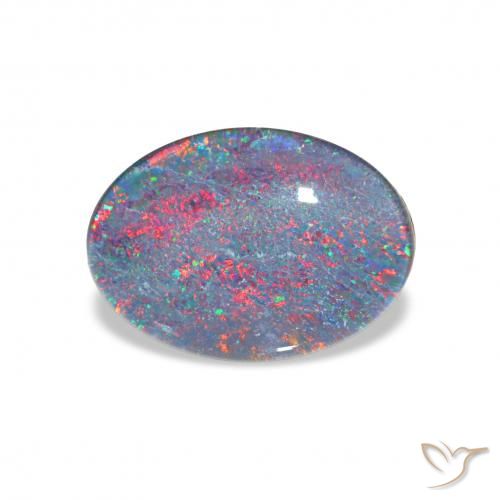 3.74ct Multicolor Opal Triplet, Oval, Opaque
