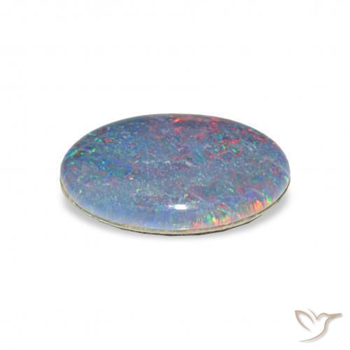 Opal Triplet Gemstone in 14 x 10 mm (calibrated) Size for Sale, Opal Triplet Stone in Multicolor Color