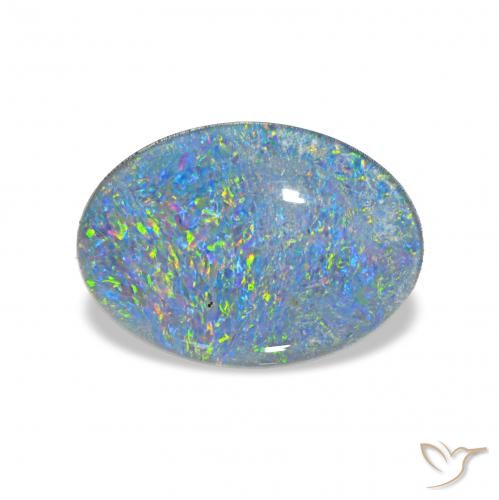 3.52ct Multicolor Opal Triplet, Oval, Opaque