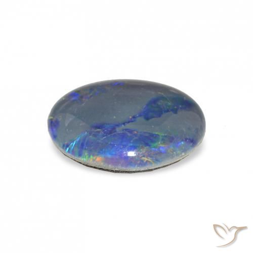 Opal Triplet Gemstone in 12 x 10 mm (calibrated) Size for Sale, Opal Triplet Stone in Multicolor Color