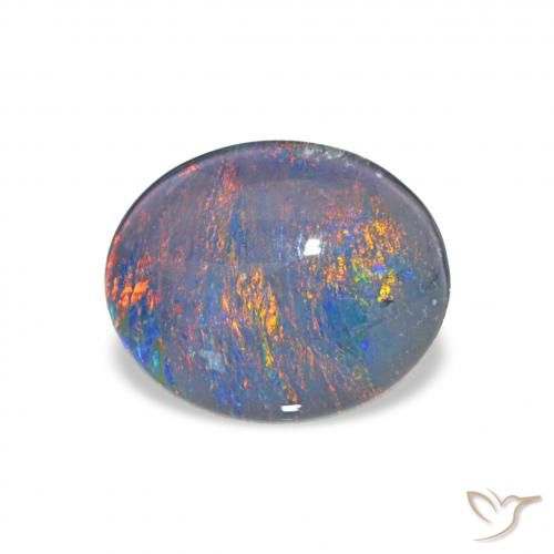 2.51ct Multicolor Opal Triplet, Oval, Opaque