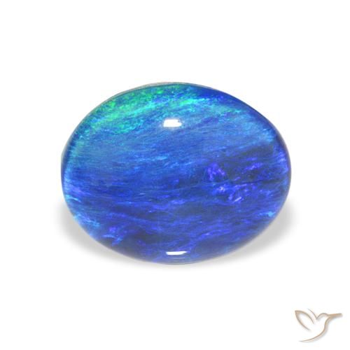2.79ct Natural Multicolor Opal Triplet, Oval, Opaque