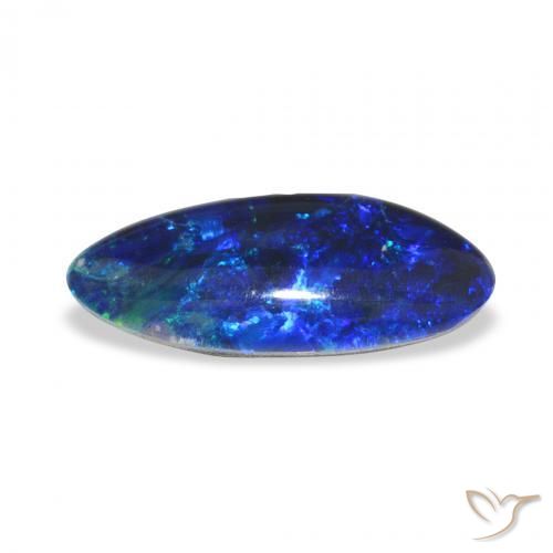 Opal Triplet Gemstone in 17.1 x 8.6 mm Size for Sale, Opal Triplet Stone in Multicolor Color