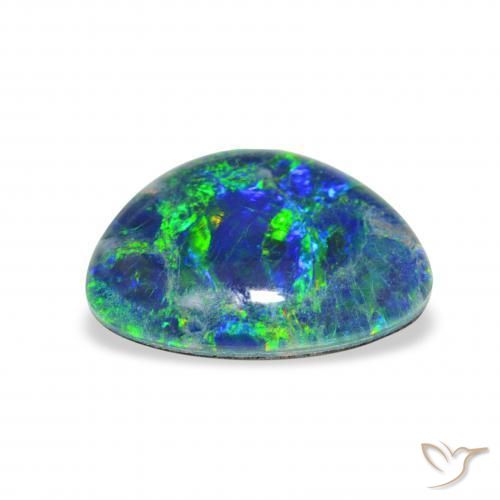 Opal Triplet Gemstone in 13 x 10.2 mm Size for Sale, Opal Triplet Stone in Multicolor Color