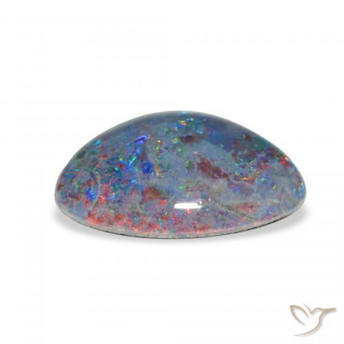 Opal Triplet Gemstone in 16.7 x 11.3 mm Size for Sale, Opal Triplet Stone in Multicolor Color