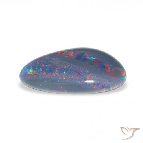 Opal Triplet Gemstone in 15.6 x 9.1 mm Size for Sale, Opal Triplet Stone in Multicolor Color