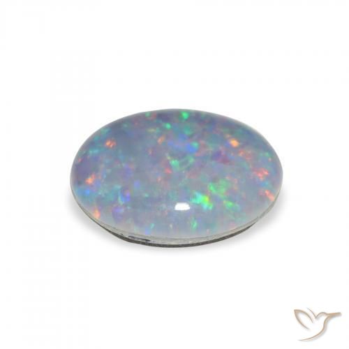Opal Triplet Gemstone in 11 x 9 mm (calibrated) Size for Sale, Opal Triplet Stone in Multicolor Color