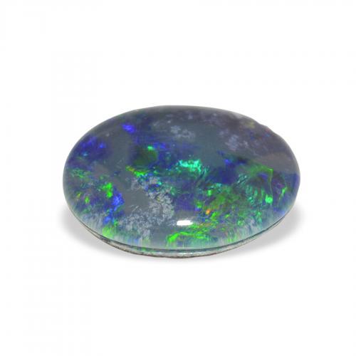Opal Triplet Gemstone in 12 x 10 mm (calibrated) Size for Sale, Opal Triplet Stone in Multicolor Color
