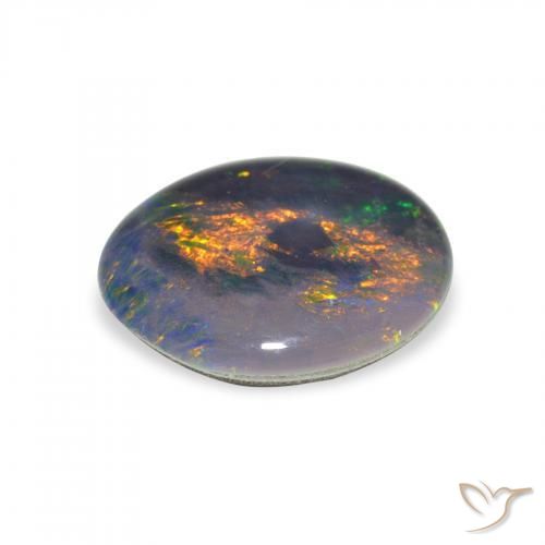 Opal Triplet Gemstone in 12 x 10 mm (calibrated) Size for Sale, Opal Triplet Stone in Multicolor Color