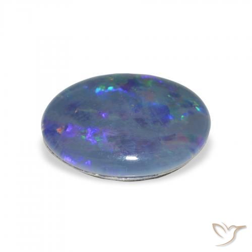 Opal Triplet Gemstone in 12 x 10 mm (calibrated) Size for Sale, Opal Triplet Stone in Multicolor Color