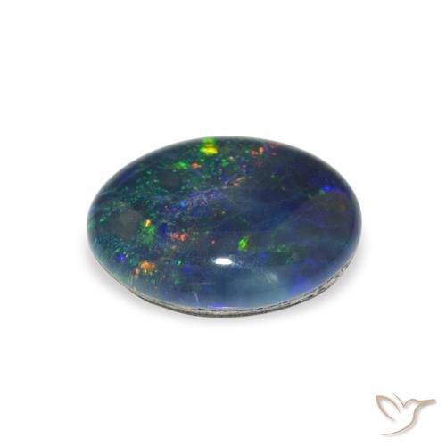 Opal Triplet Gemstone in 11 x 9 mm (calibrated) Size for Sale, Opal Triplet Stone in Multicolor Color