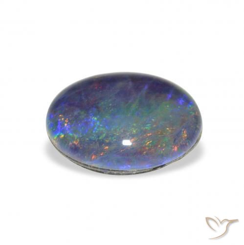 Opal Triplet Gemstone in 11 x 9 mm (calibrated) Size for Sale, Opal Triplet Stone in Multicolor Color