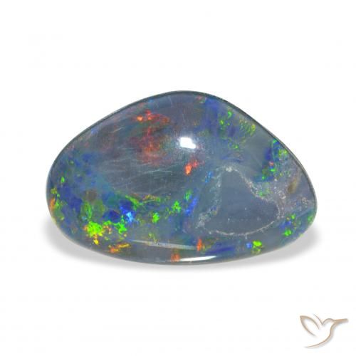 6.07ct Natural Multicolor Opal Triplet, Fancy, Opaque
