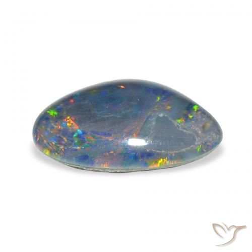 Opal Triplet Gemstone in 18.3 x 12 mm Size for Sale, Opal Triplet Stone in Multicolor Color