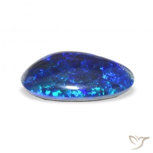 Opal Triplet Gemstone in 17.2 x 10 mm Size for Sale, Opal Triplet Stone in Multicolor Color