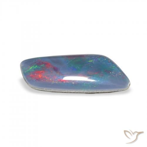 Opal Triplet Gemstone in 17.8 x 7.9 mm Size for Sale, Opal Triplet Stone in Multicolor Color