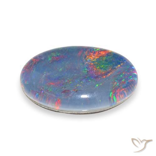Opal Triplet Gemstone in 14 x 10 mm (calibrated) Size for Sale, Opal Triplet Stone in Multicolor Color