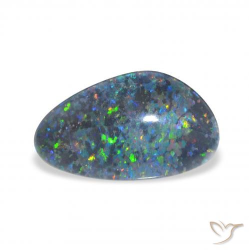 3.20ct Natural Multicolor Opal Triplet, Fancy, Opaque