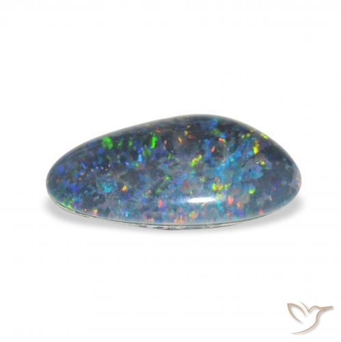 Opal Triplet Gemstone in 15.5 x 9.1 mm Size for Sale, Opal Triplet Stone in Multicolor Color